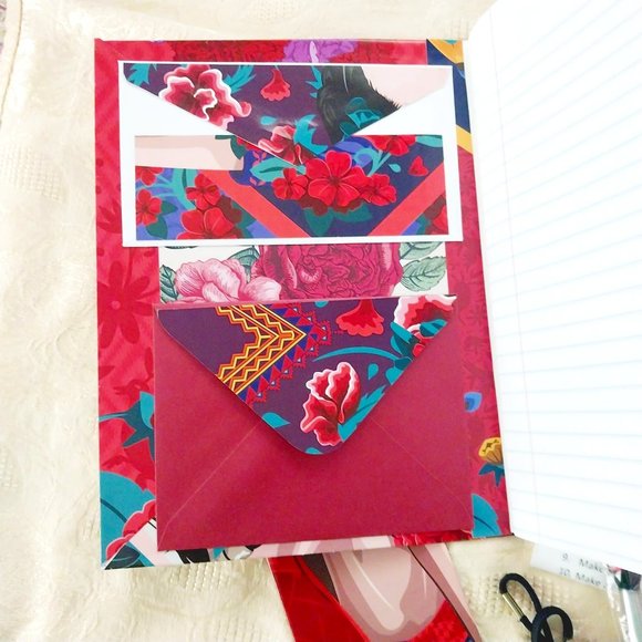 Frida Kahlo Journal Handmade One of a Kind - Picture 5 of 6